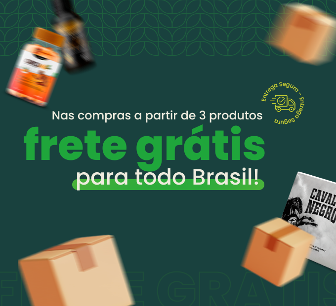 Frete Grátis nas compras acima de R$300