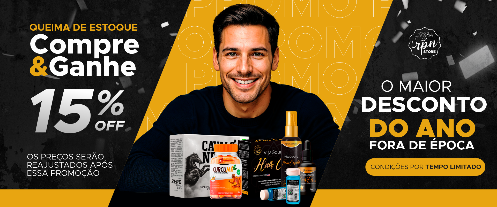 Banner Queima de Estoque